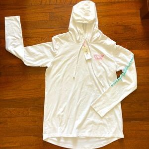 Vineyard Vines Edgartown along Sleeve Hoodie NWT